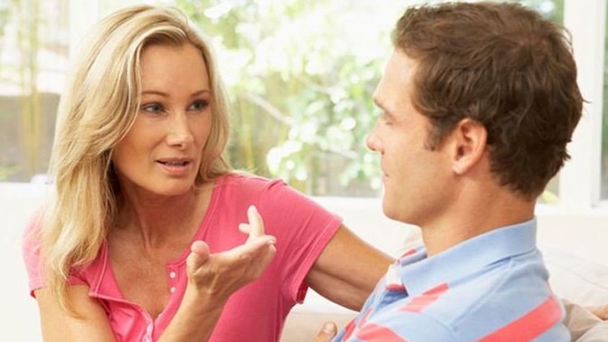 Do women often tell longer stories than me?