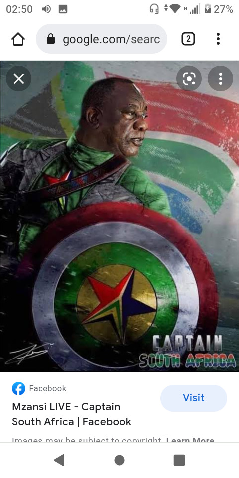 How does a Captain South Africa super hero sound?