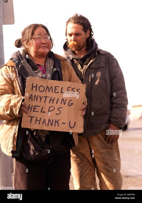 Do homeless people get on your nerves? Especially today where they stand in the middle of the road? Why so entitled to handouts from everyone?