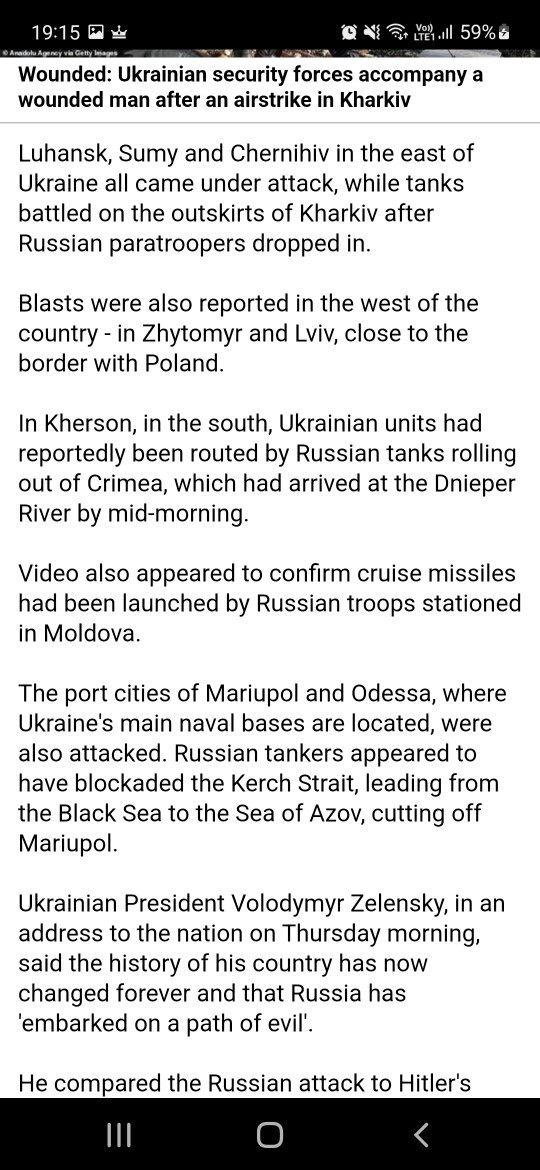 What do you think about Russia invading Ukraine? Maybe WW3?
