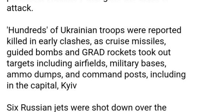 What do you think about Russia invading Ukraine? Maybe WW3?