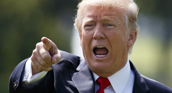 How did the former petulant former TWICE IMPEACHED occupant of the White House handle being told he was wrong?