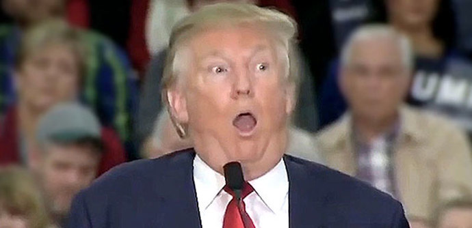 How did the former petulant former TWICE IMPEACHED occupant of the White House handle being told he was wrong?