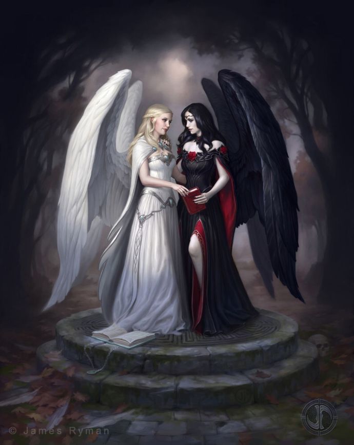 Do you ever hear those 2 Inner Voices, one telling you to do something naughty and the other one telling you not to?