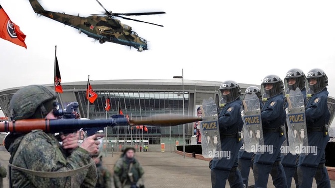 If Trudeau, send his police to the Ukraine. They did such a 'great' job against the truckers in Ottawa?