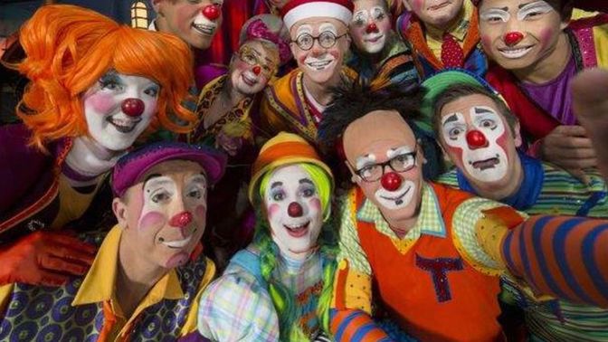 What makes someone end up wanting to be a clown for a career?