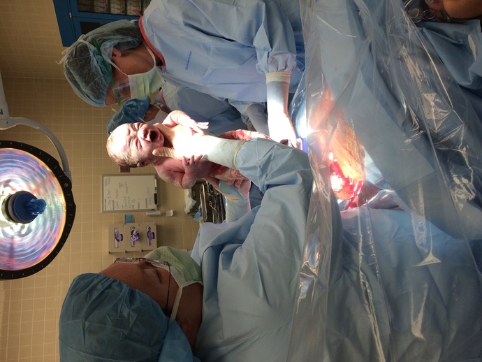 Who wants to see a pic of the day my youngest son was born?
