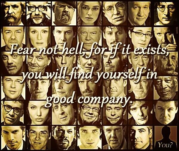 Laugh with the sinners!