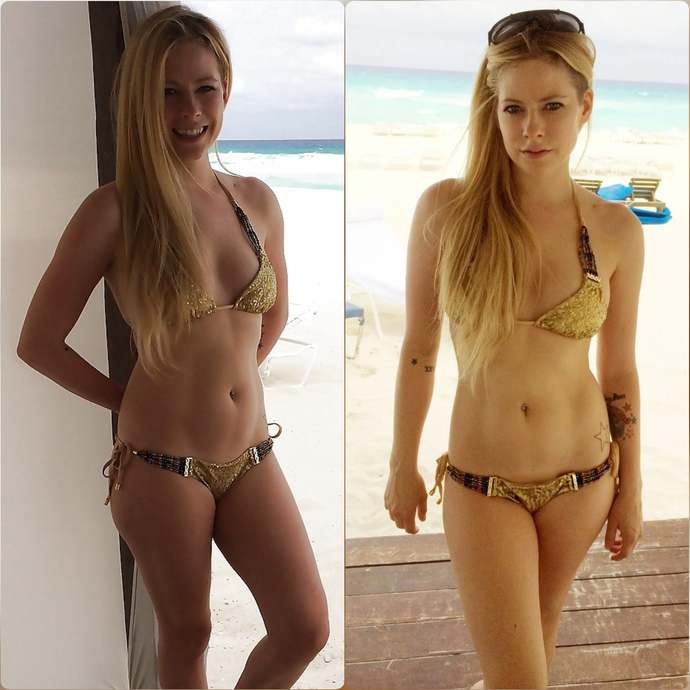 Do you find singer Avril Lavigne pretty?