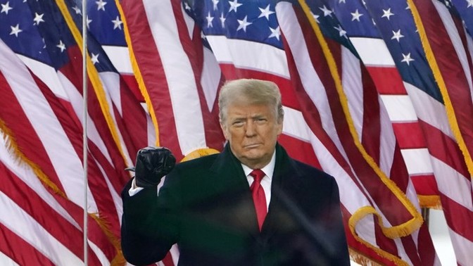 Should Trump start singing Patriotic Songs like Coming To America and God Bless The USA at gatherings to rally the crowds?