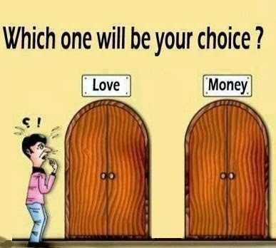 Which is more of a priority to you: Making money 💰 or finding love?
