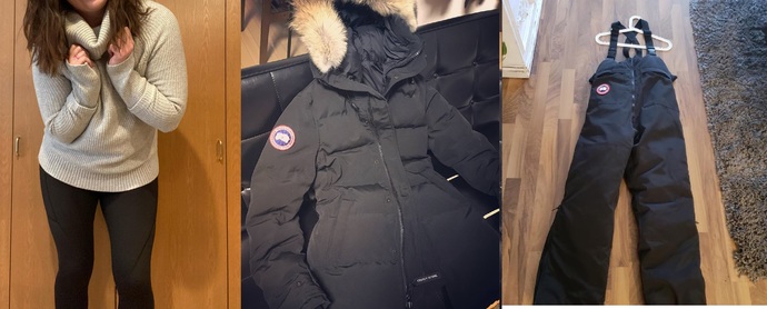 How do you dress in the snow help?