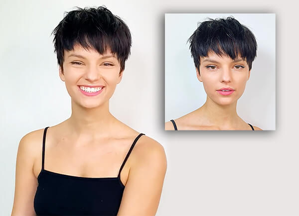 Guys, would you rather date a beautiful girl with very short hair or just an average girl with very long hair? Also, should I cut off mine?