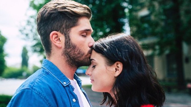 Girls, what would you think of a kiss on your head?