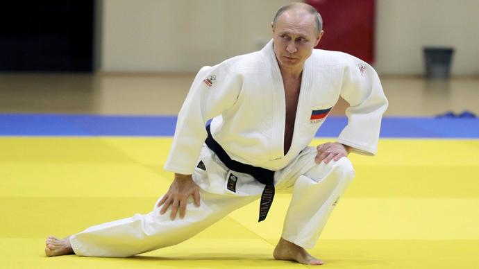 Putin, black belt in Judo