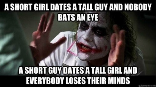 Are tall girls doomed?
