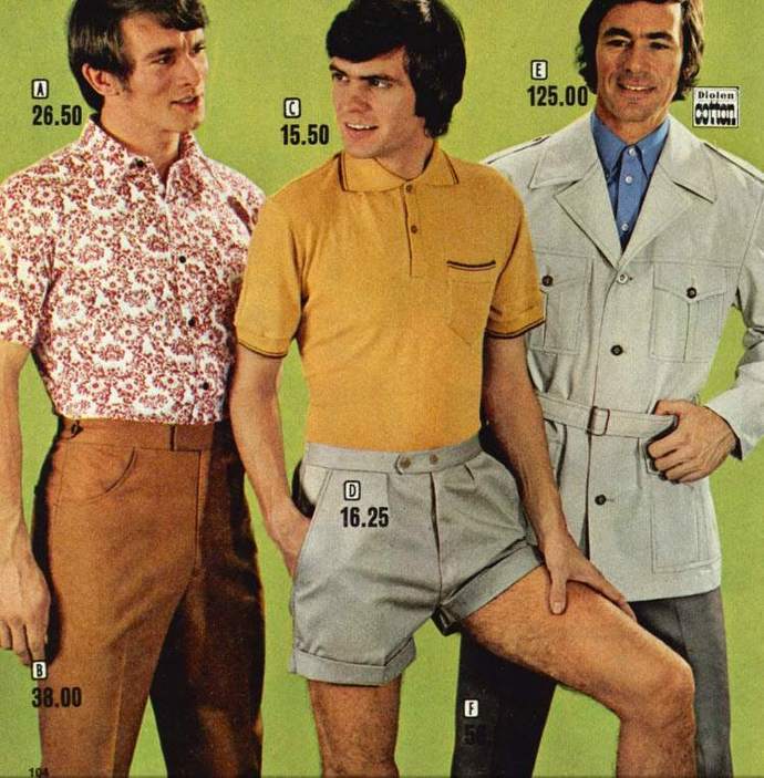 Anyone else think shorts are a wee bit too short these days?