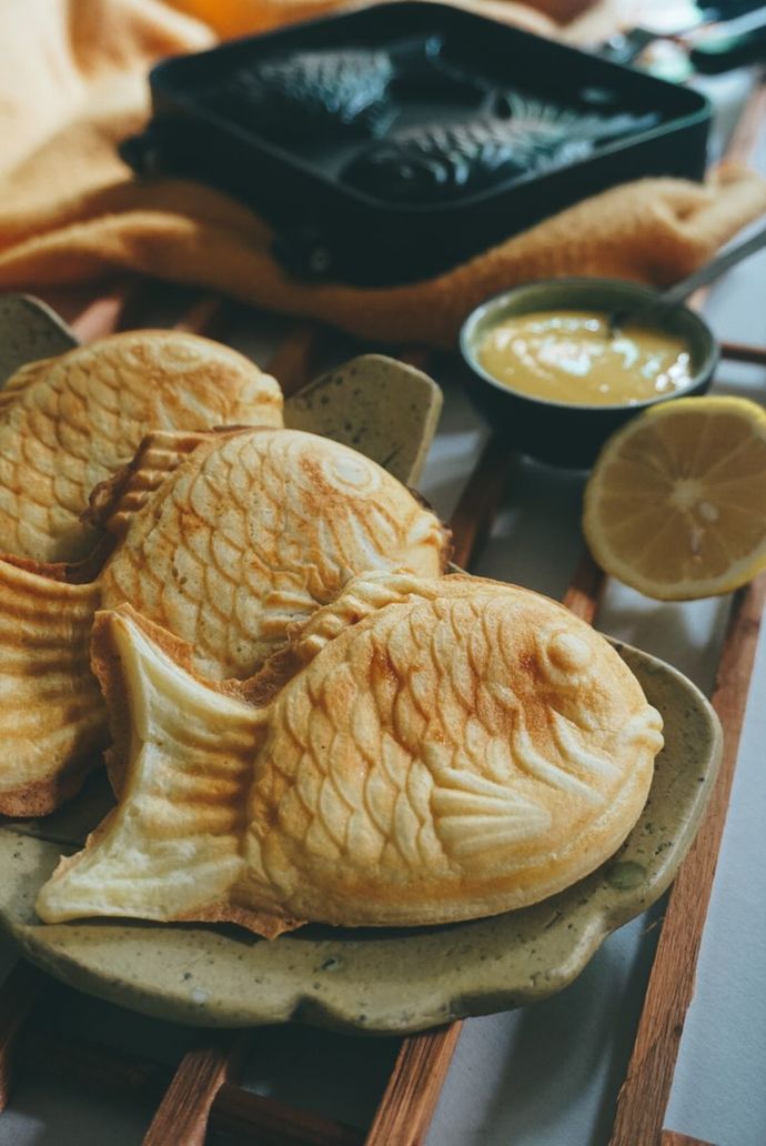 Custard taiyaki