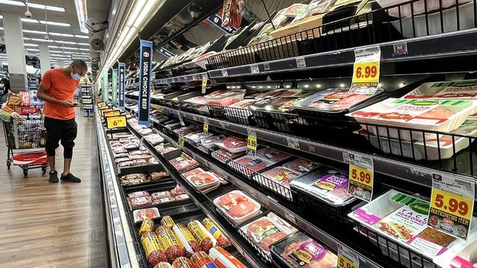 Once inflation rises does the prices stay permanently that way or go down specifically concerning food and drinks?