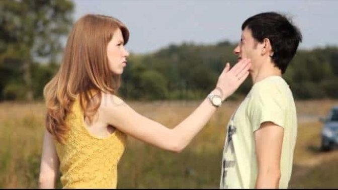 Have you ever slapped a girlfriend or boyfriend?