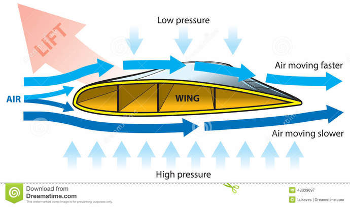 Airplane wing
