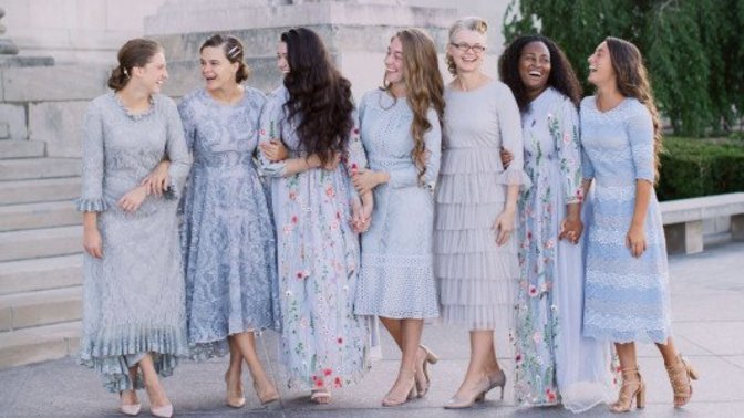 How should I advise my 20 year old sister to wear modest dress without annoying her?