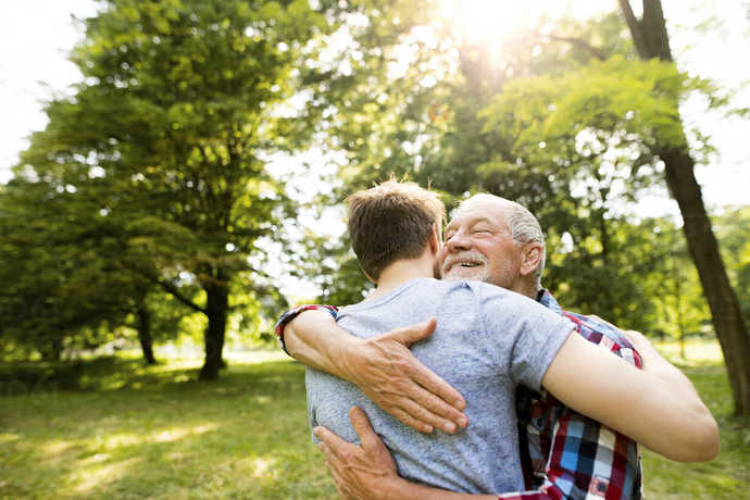 Guys did your father ever show you affection?