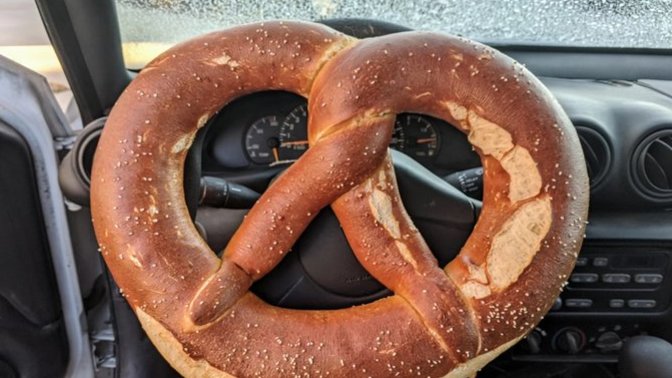 What Would Be The Messiest Food To Eat Behind The Steering Wheel Of Your Vehicle?
