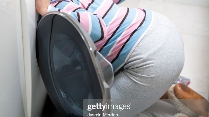Have you ever gotten stuck in a washing machine?
