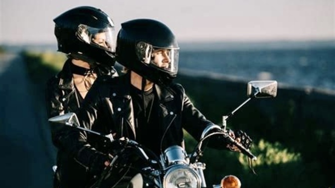 Could you be with someone who rides a motorcycle?