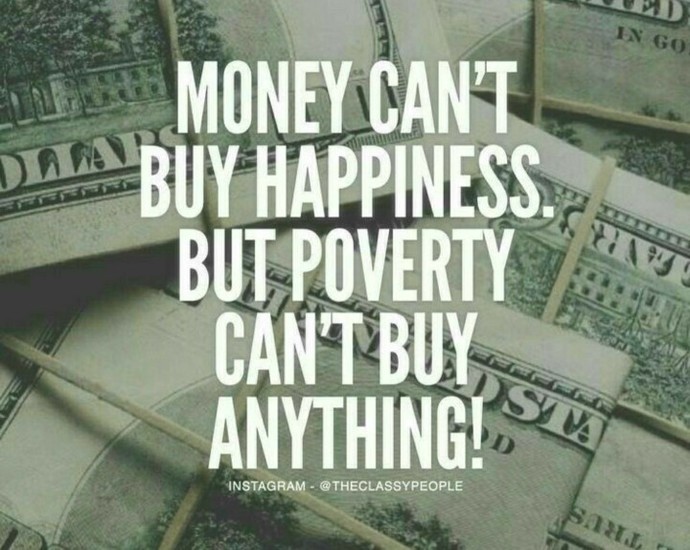Does money bring you happiness?
