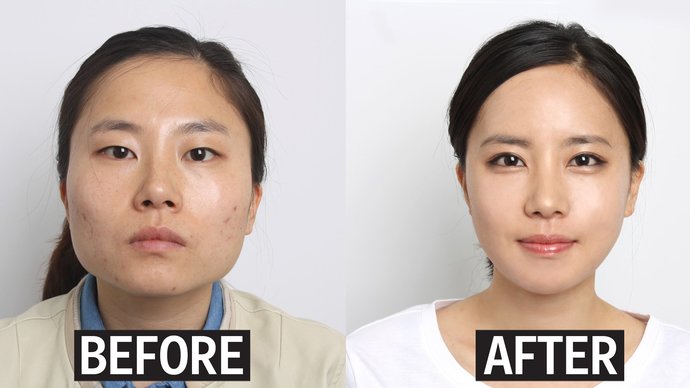 How can I make my eyes look almond rather than round?