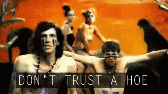 Even if you dont really trust either, who do you trust LESS out of guys and girls?