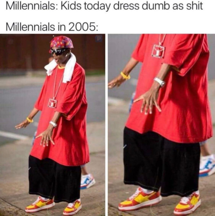 Which do you prefer: fitted clothing or oversized clothing?