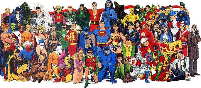 DC heroes