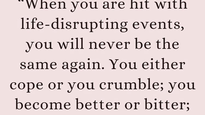What is the most painful emotional experience you've ever had?