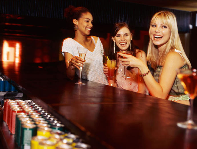 Girls, you have a handsome partner and you go into a night club together for a drink, some hot single girls are starring at him, what would you do?