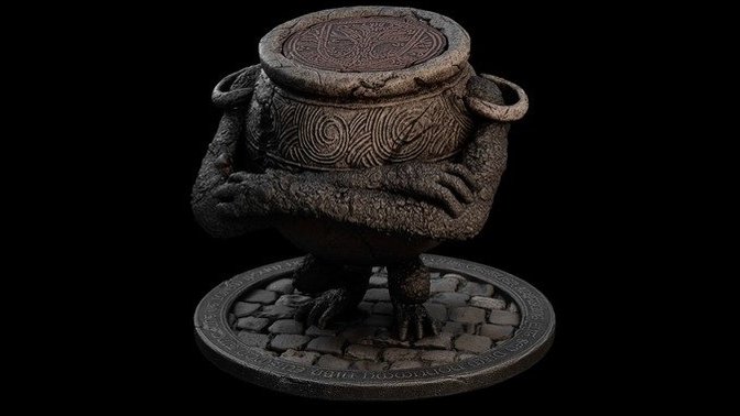 What would you do if a giant ceramic jar with arms began talking to you with a British accent?