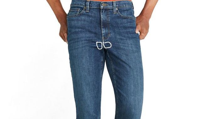 Men who wear high rise pants, is this wear your balls sit?