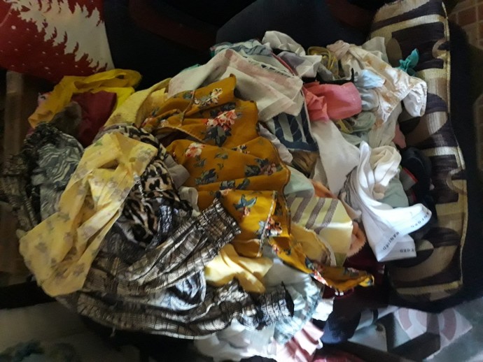 Can you fold this pile of clothes?