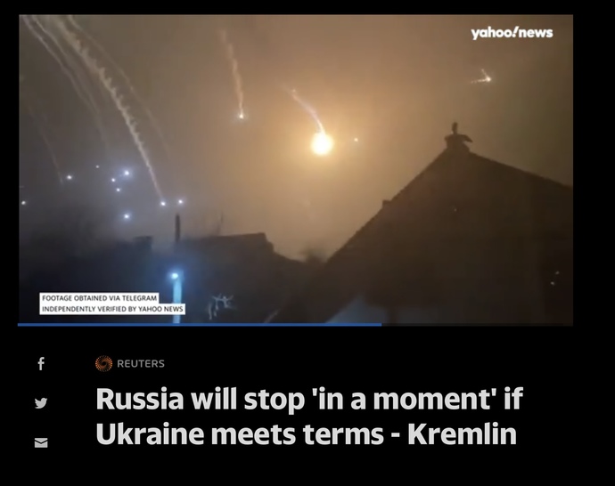 Is Ukraine at fault for fighting the invasion?