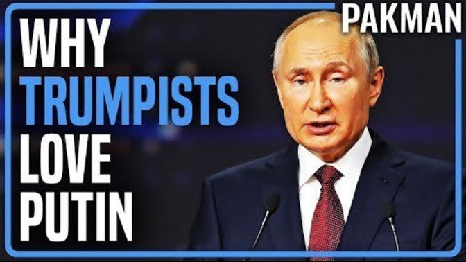 Why do you think that in the US, Putin is getting more support from the right than the left?