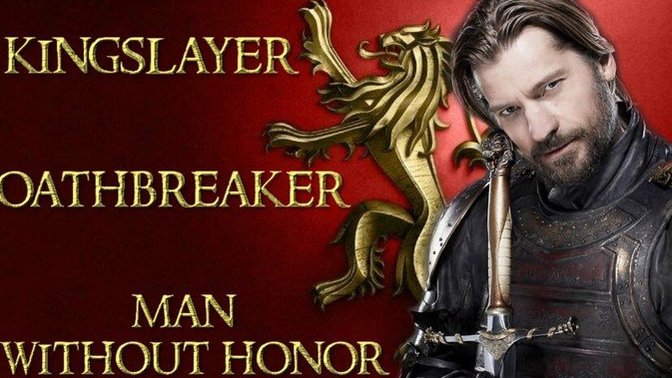 How would you feel if your nickname was "kingslayer"?
