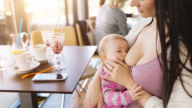 Does a woman breastfeeding openly in public make you uncomfortable?