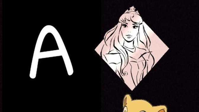 Can you spell your name with Disney characters?