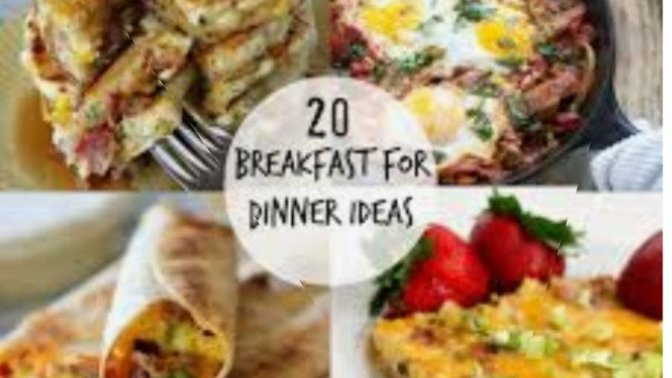 Do you ever make "breakfast" for "dinner"?