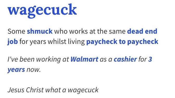 Are you a wagecuck?