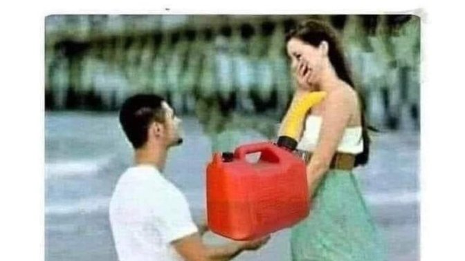 Girls, how would you you react if your significant other bought you a tank of gas?