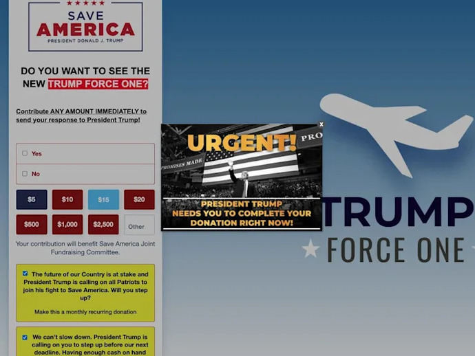 Would you pay any amount of money to help the former occupant - twice impeached to purchase a new plane?