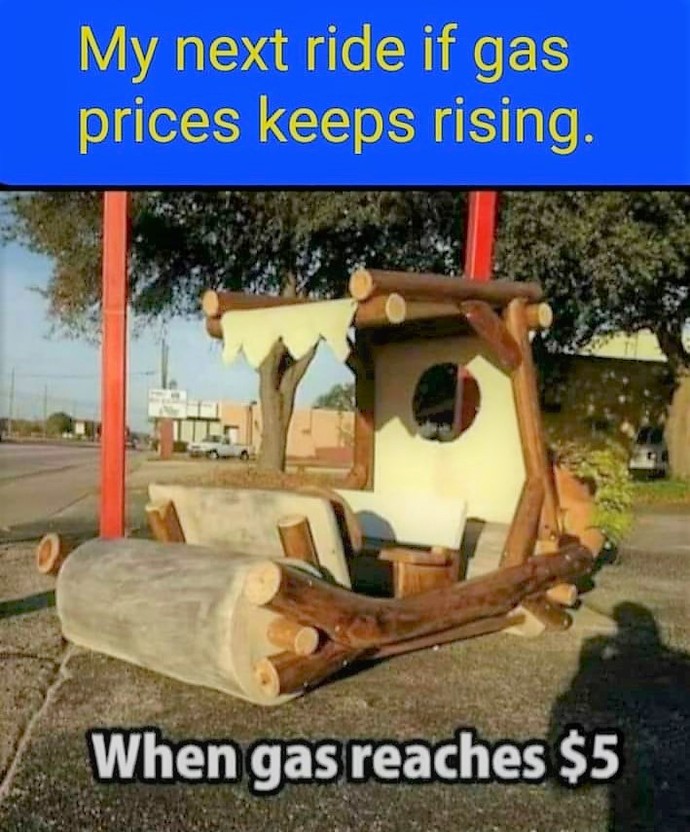 Who else is concerned about gas prices and how high they will go?
